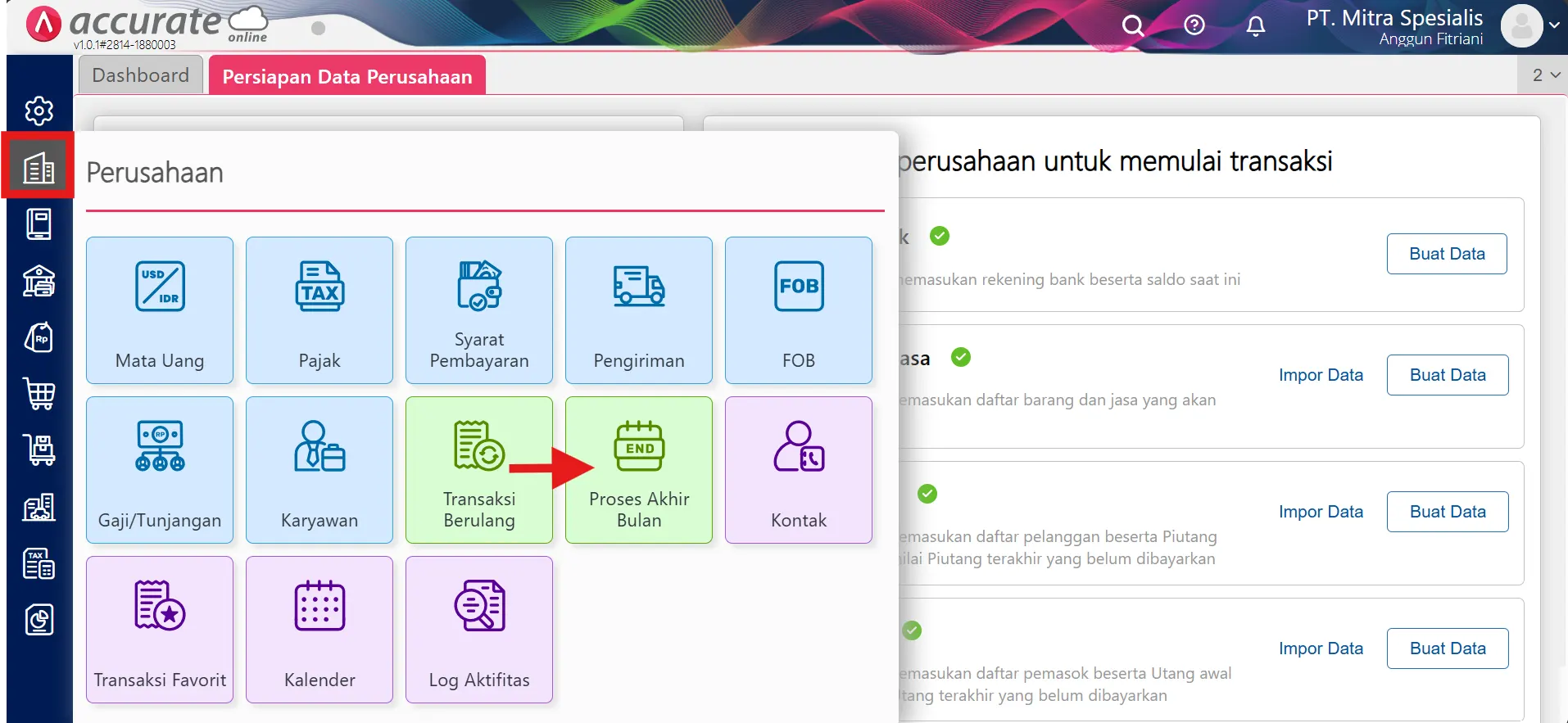3 Mencegah Proses Akhir Bulan Jika Kuantitas Persediaan Minus